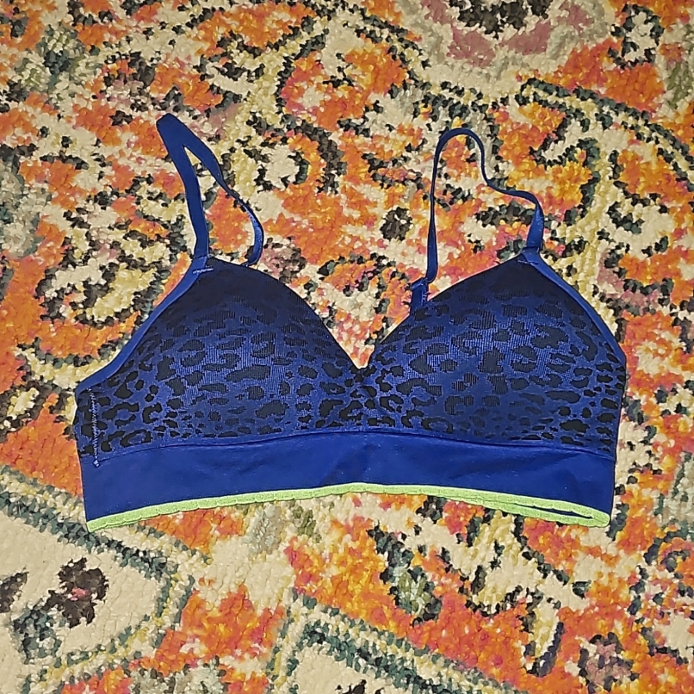 Electric Sports Bra With Attitude!!! Roarrr!